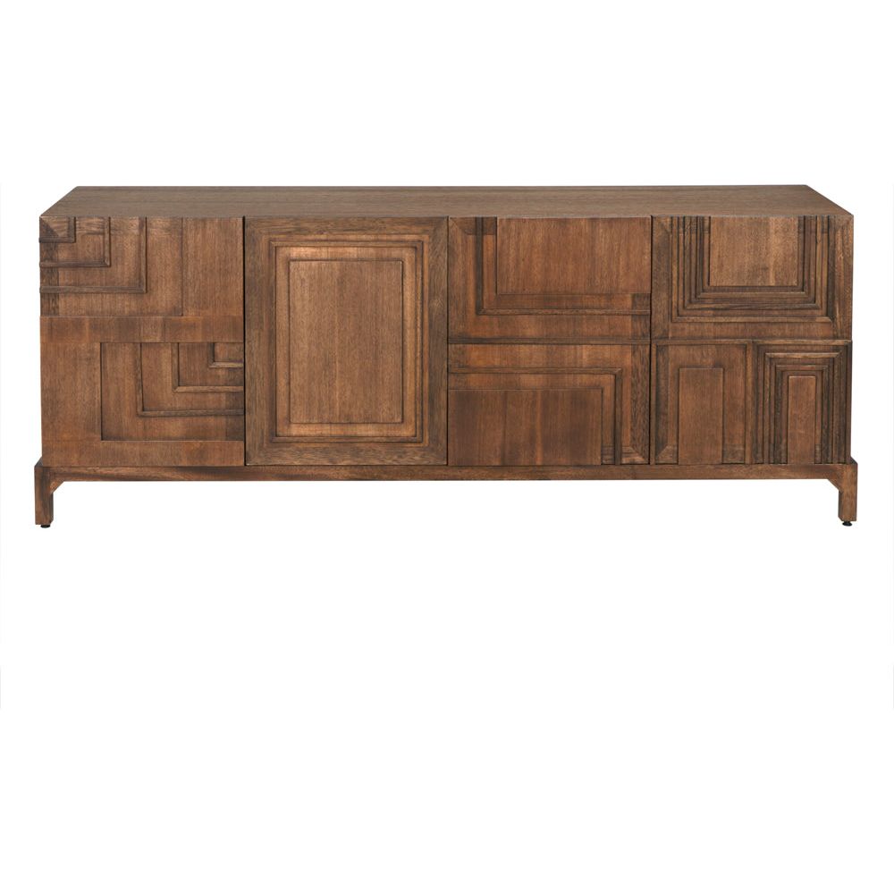 Holden Wooden Brown Sideboard - LOOMLAN - Sideboards