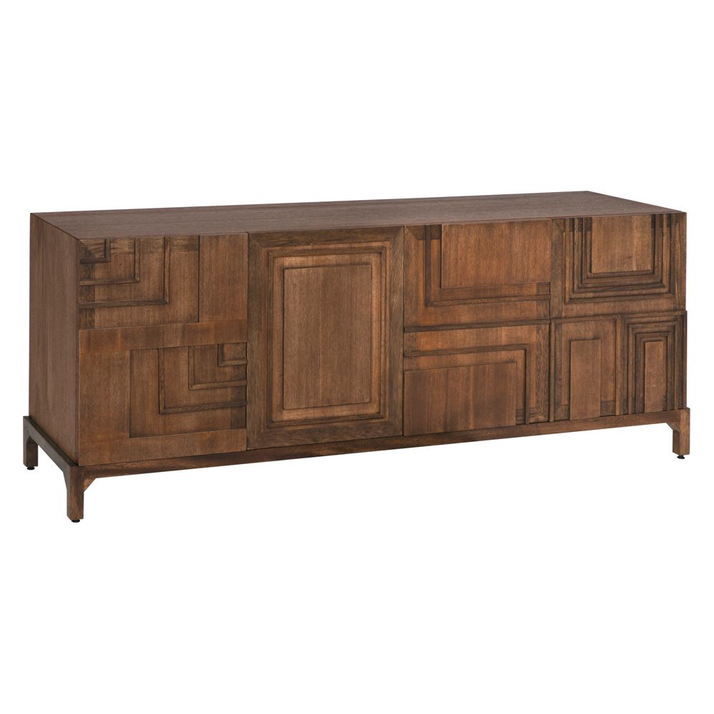 Holden Wooden Brown Sideboard - LOOMLAN - Sideboards