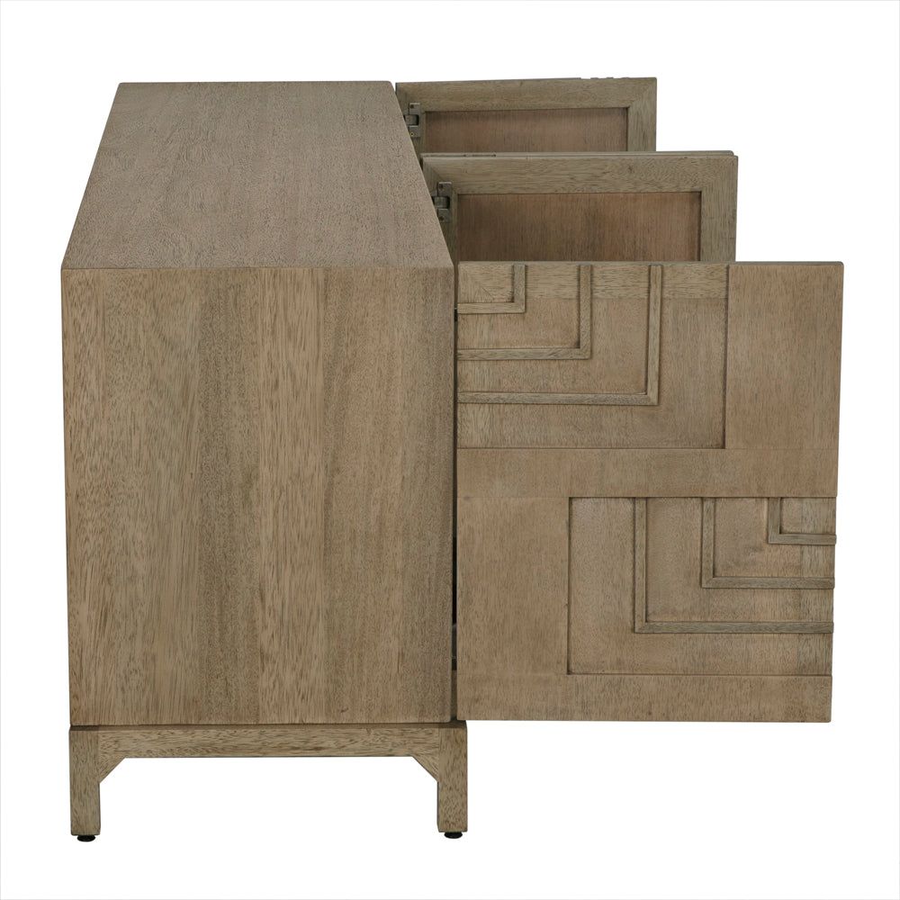 Holden Wooden Brown Sideboard - LOOMLAN - Sideboards