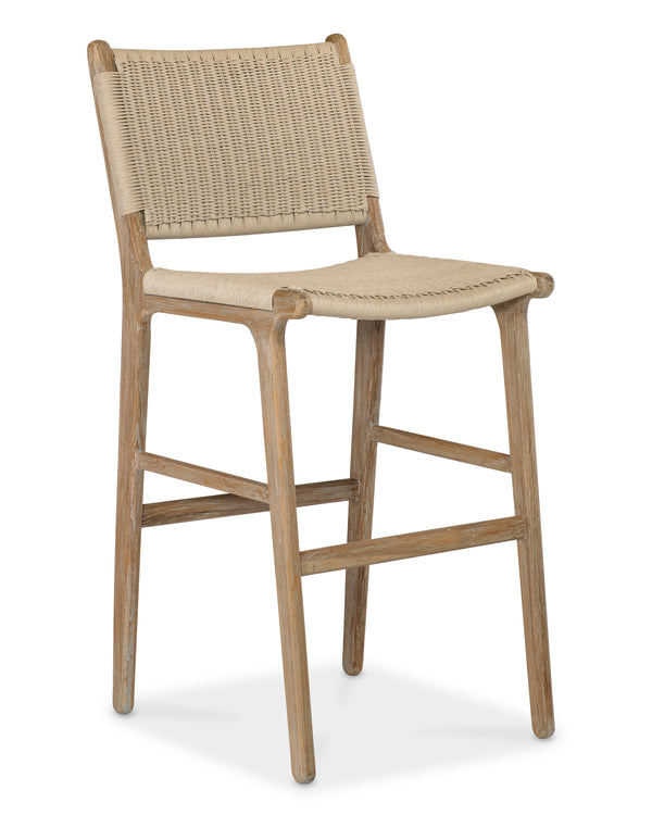 Sedona Durable Teak Wood Outdoor Bar Stool