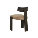 Horton Leather Armless Dining Chair 2PC - LOOMLAN - Dining Chairs