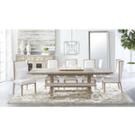 Hudson Large Dining Bench Natural Gray Acacia - LOOMLAN - Essentials For Living - Dining Benches