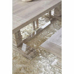 Hudson Large Dining Bench Natural Gray Acacia - LOOMLAN - Essentials For Living - Dining Benches