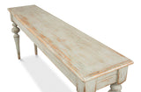 Hudson Wooden Rectangular Console Table - LOOMLAN - Sarreid - Console Tables