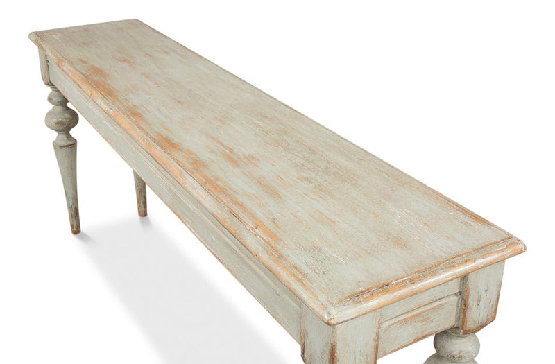 Hudson Wooden Rectangular Console Table - LOOMLAN - Sarreid - Console Tables