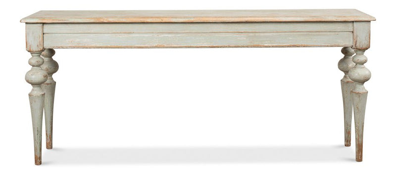 Hudson Wooden Rectangular Console Table - LOOMLAN - Sarreid - Console Tables