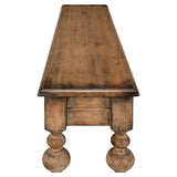 Hudson Wooden Rectangular Console Table - LOOMLAN - Sarreid - Console Tables