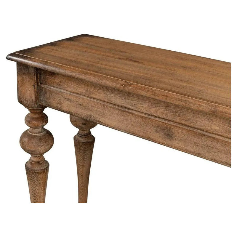 Hudson Wooden Rectangular Console Table - LOOMLAN - Sarreid - Console Tables