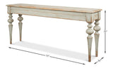 Hudson Wooden Rectangular Console Table - LOOMLAN - Sarreid - Console Tables