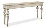 Hudson Wooden Rectangular Console Table - LOOMLAN - Sarreid - Console Tables