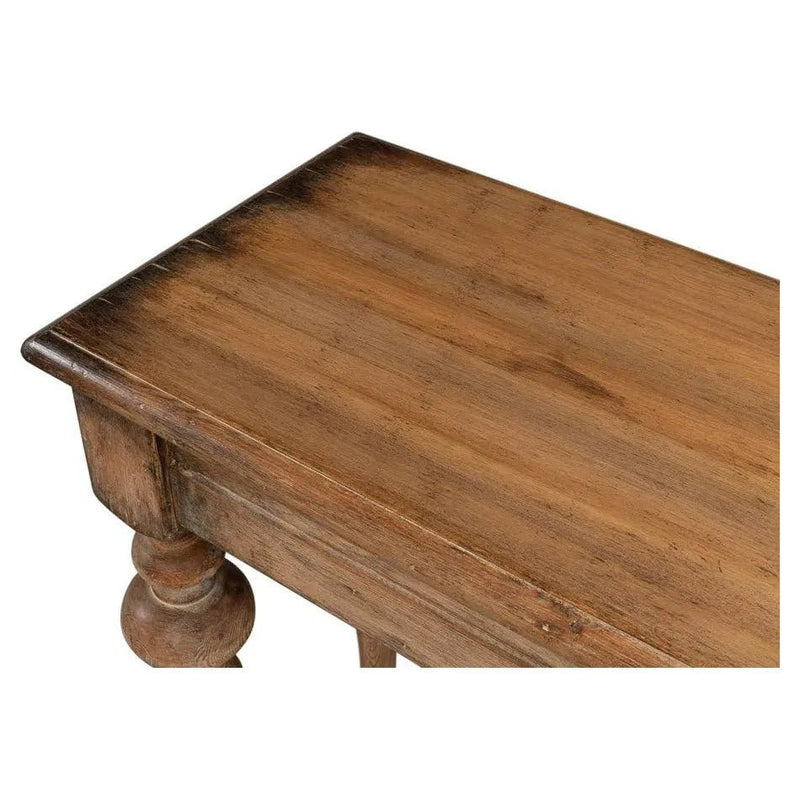 Hudson Wooden Rectangular Console Table - LOOMLAN - Sarreid - Console Tables