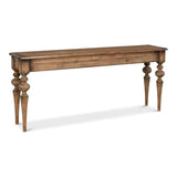 Hudson Wooden Rectangular Console Table - LOOMLAN - Sarreid - Console Tables