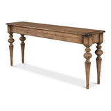 Hudson Wooden Rectangular Console Table - LOOMLAN - Sarreid - Console Tables