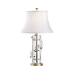 Hutchins Silver Iron Jasmine Vine Design Table Lamp - LOOMLAN - Chelsea House - Table Lamps