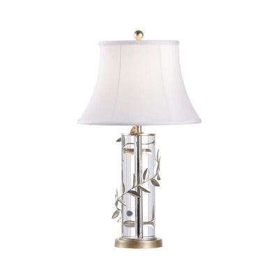 Hutchins Silver Iron Jasmine Vine Design Table Lamp - LOOMLAN - Chelsea House - Table Lamps