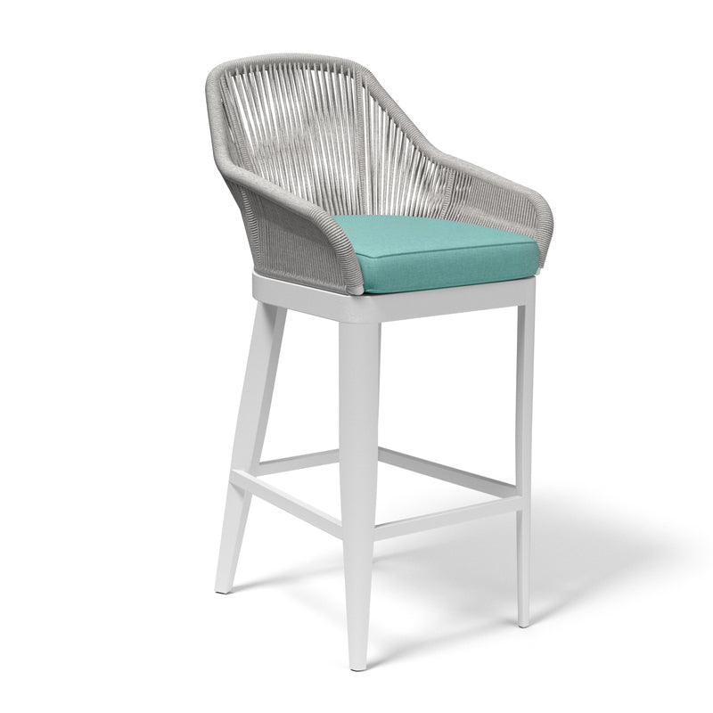 Miami Sunbrella Weatherproof Outdoor Bar Stool