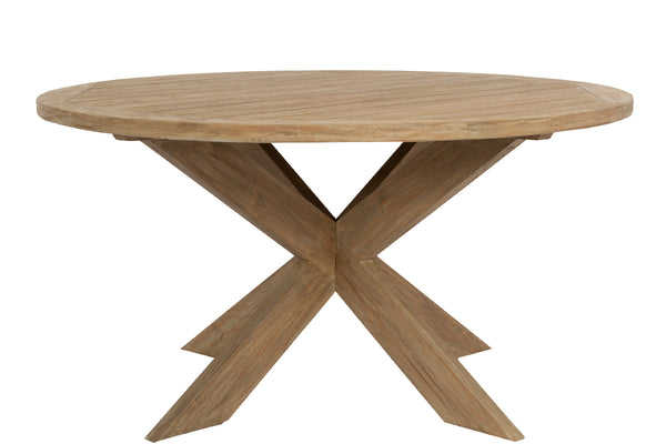 Coastal Teak Timeless Elegance Outdoor Dining Table