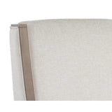 Idalia Fabric Classic Armless Dining Chair - LOOMLAN - SUNPAN - Dining Chairs