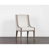 Idalia Fabric Classic Armless Dining Chair - LOOMLAN - SUNPAN - Dining Chairs