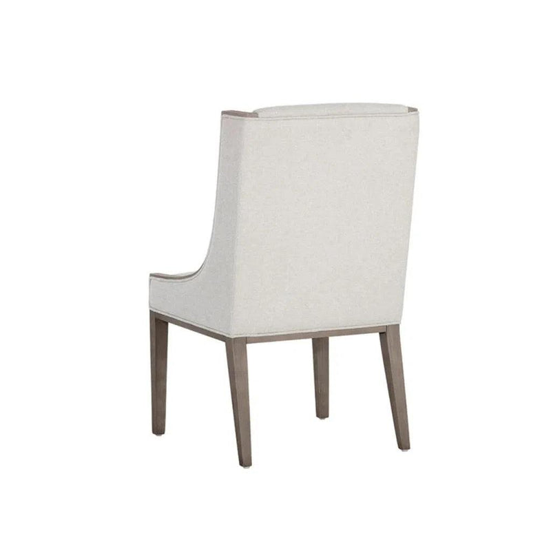 Idalia Fabric Classic Armless Dining Chair - LOOMLAN - SUNPAN - Dining Chairs