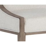 Idalia Fabric Classic Armless Dining Chair - LOOMLAN - SUNPAN - Dining Chairs