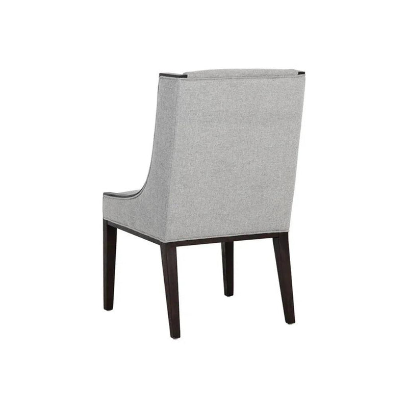 Idalia Fabric Classic Armless Dining Chair - LOOMLAN - SUNPAN - Dining Chairs