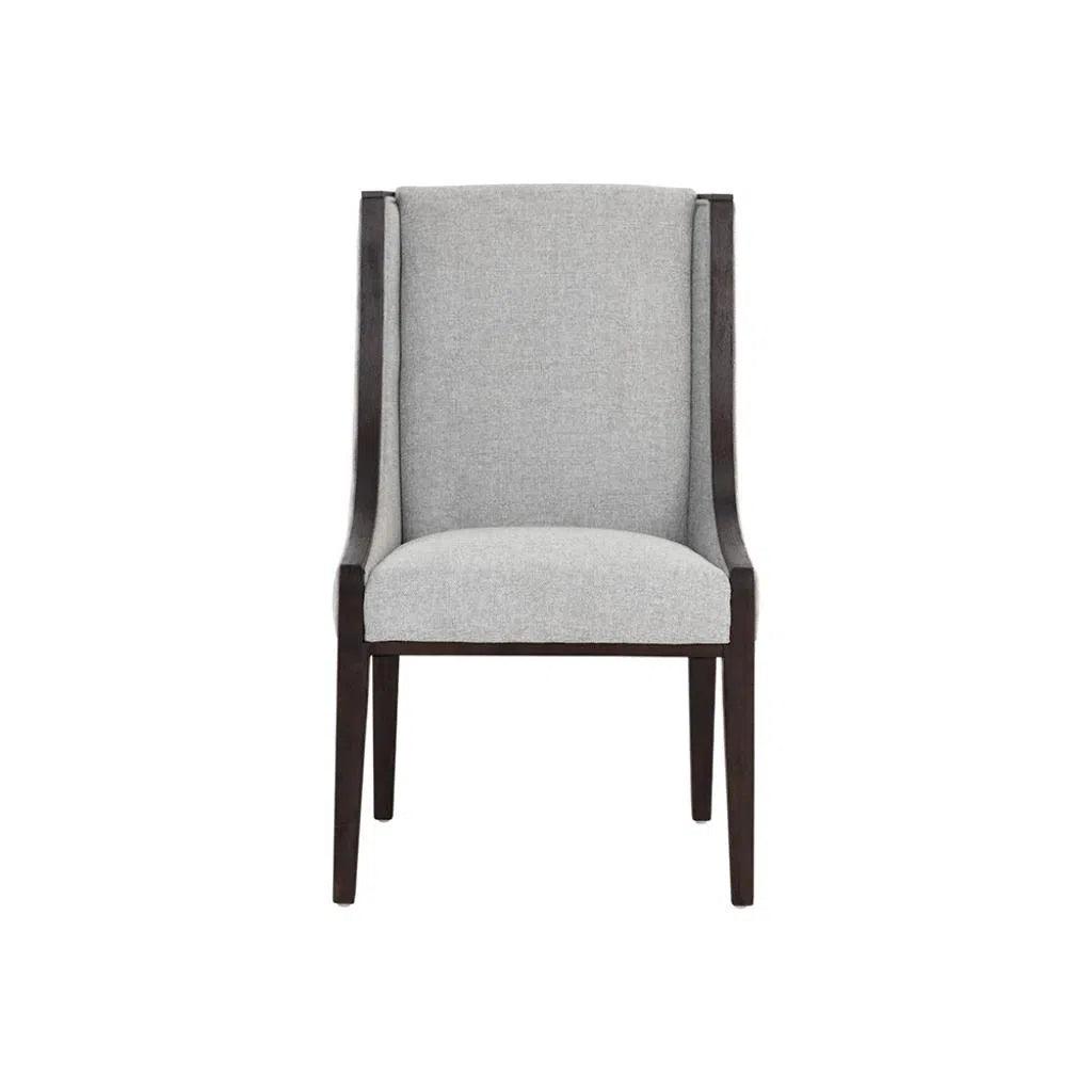 Idalia Fabric Classic Armless Dining Chair - LOOMLAN - Dining Chairs