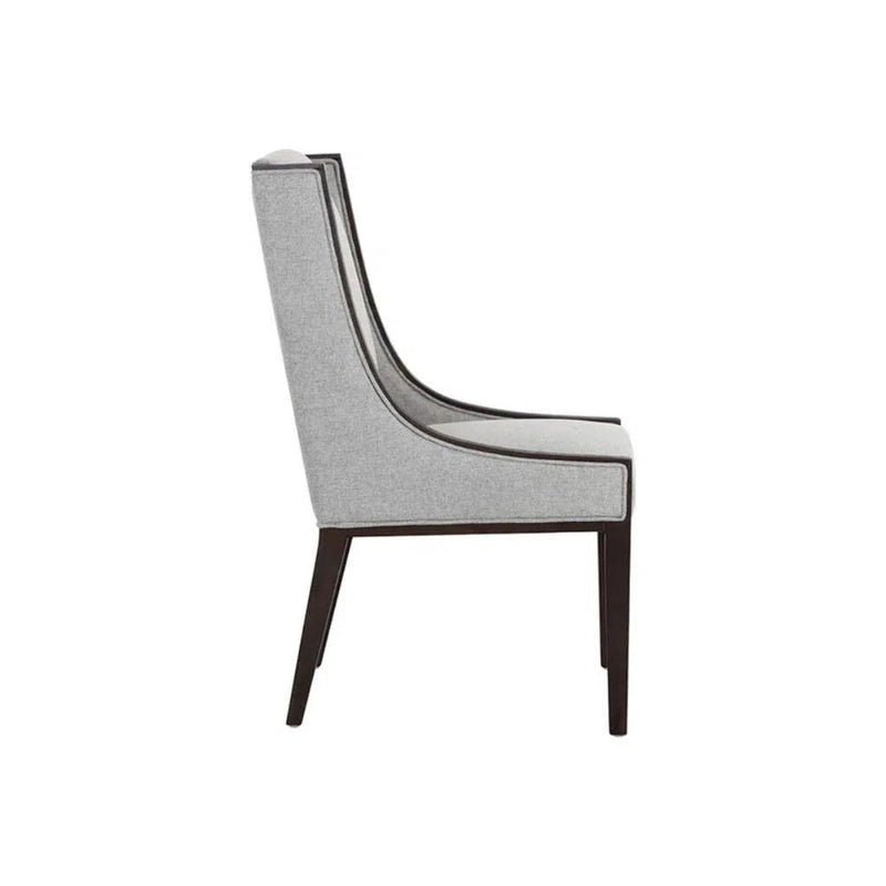 Idalia Fabric Classic Armless Dining Chair - LOOMLAN - SUNPAN - Dining Chairs