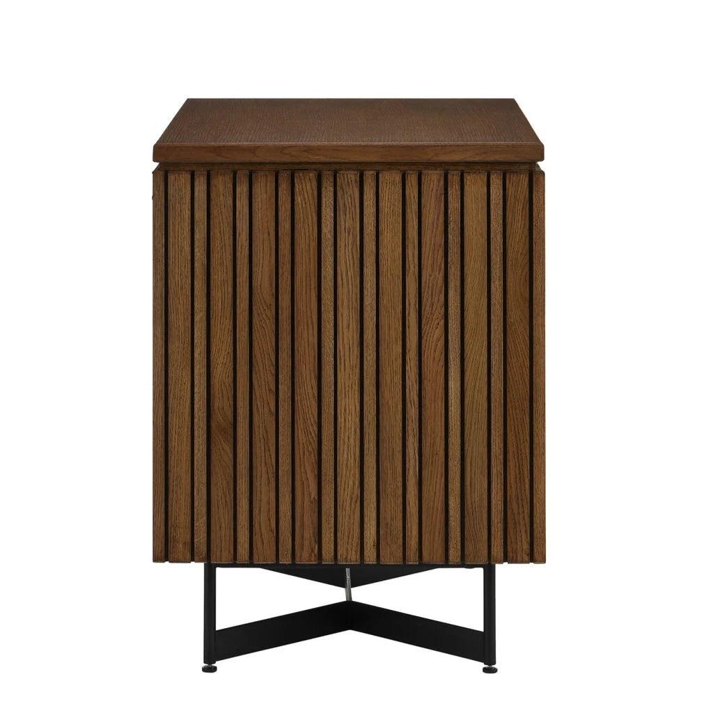 Indeo Morel Nightstand - LOOMLAN - Currey & Co - Nightstands