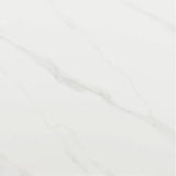 Inky Stone & Steel White Rectangular Dining Table - LOOMLAN - Zuo Modern - Dining Tables