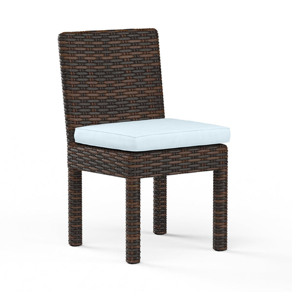 Montecito Sunbrella Armless Outdoor Dining Chair 2PC