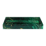 Interstellar Glass Encased Green Tray - LOOMLAN - Currey & Co - Trays