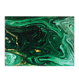 Interstellar Glass Encased Green Tray - LOOMLAN - Currey & Co - Trays