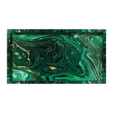 Interstellar Glass Encased Green Tray - LOOMLAN - Currey & Co - Trays
