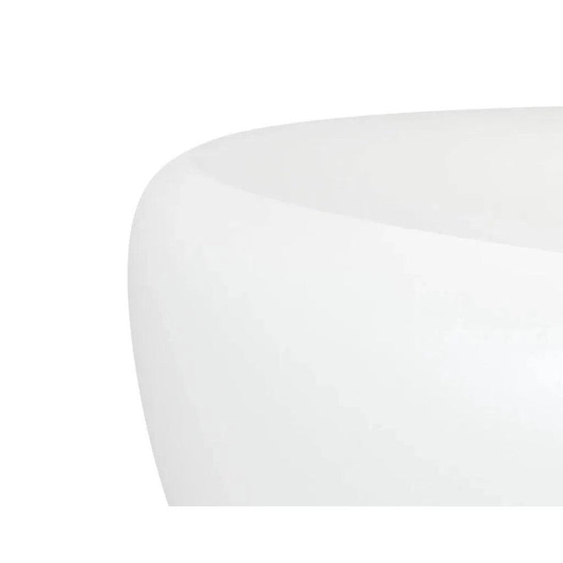 Iolite Concrete Outdoor Round Coffee Table - LOOMLAN - SUNPAN - Outdoor Coffee Tables