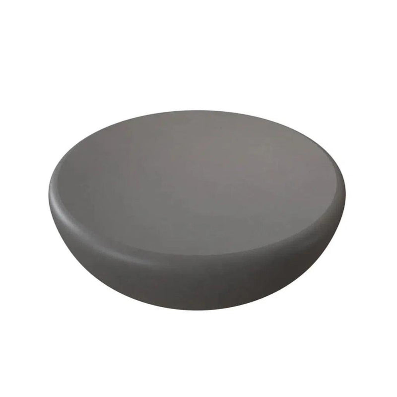 Iolite Concrete Outdoor Round Coffee Table - LOOMLAN - SUNPAN - Outdoor Coffee Tables