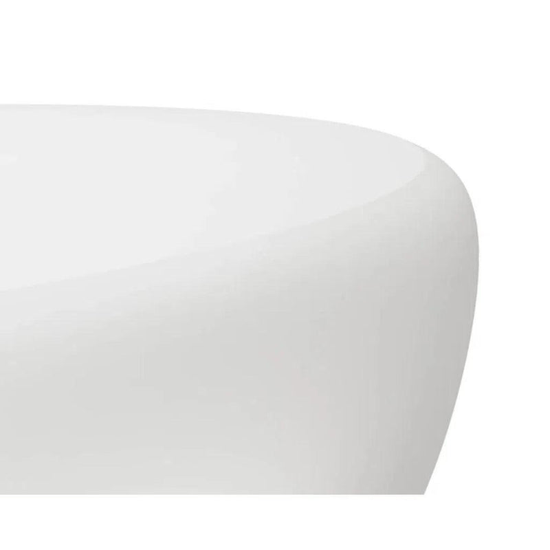 Iolite Concrete Outdoor Round Coffee Table - LOOMLAN - SUNPAN - Outdoor Coffee Tables