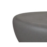 Iolite Concrete Outdoor Round Coffee Table - LOOMLAN - SUNPAN - Outdoor Coffee Tables