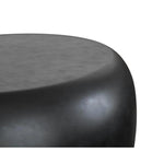 Iolite Concrete Outdoor Round End Table - LOOMLAN - Outdoor Side Tables