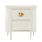 Briallen White Nightstand