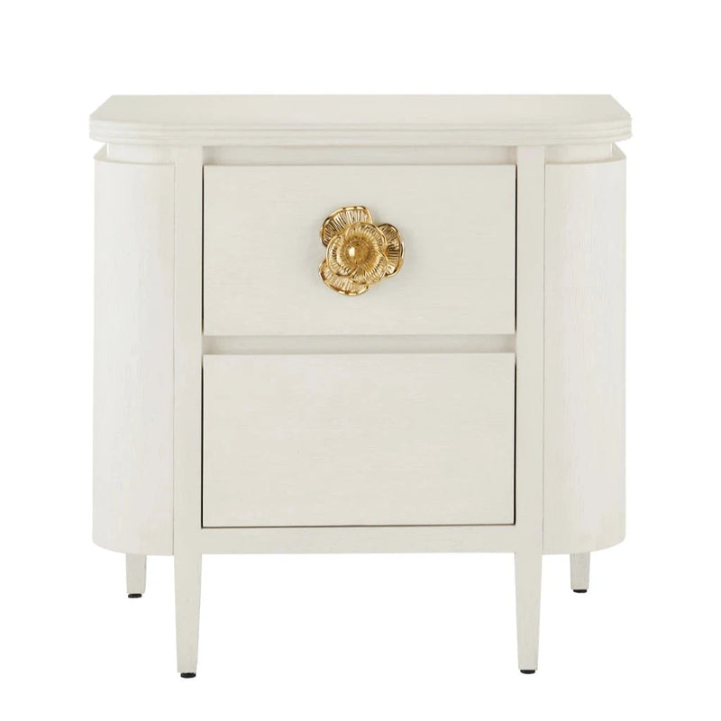 Briallen White Nightstand