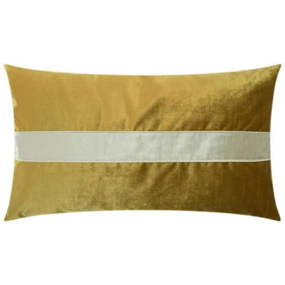 Iridescence Band Lumbar Citron Yellow Throw Pillow - LOOMLAN - D.V. Kap - Throw Pillows