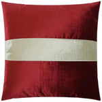 Iridescence Band Ruby Red Throw Pillow Insert - LOOMLAN - D.V. Kap - Throw Pillows