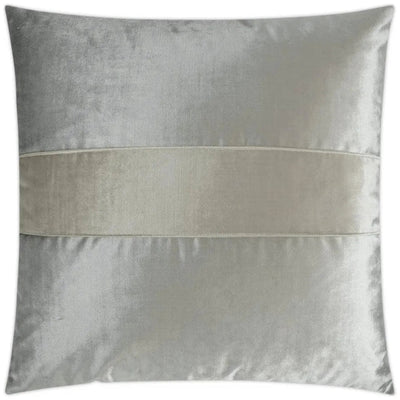 Iridescence Band Silver Throw Pillow Insert - LOOMLAN - D.V. Kap - Throw Pillows