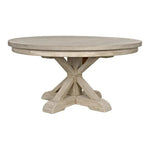 Isabelle Wooden Extendable Round Dining Table - LOOMLAN - CFC - Dining Tables