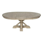 Isabelle Wooden Extendable Round Dining Table - LOOMLAN - CFC - Dining Tables