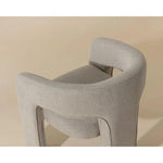 Isidore Fabric Dining Armchair - LOOMLAN - Dining Chairs