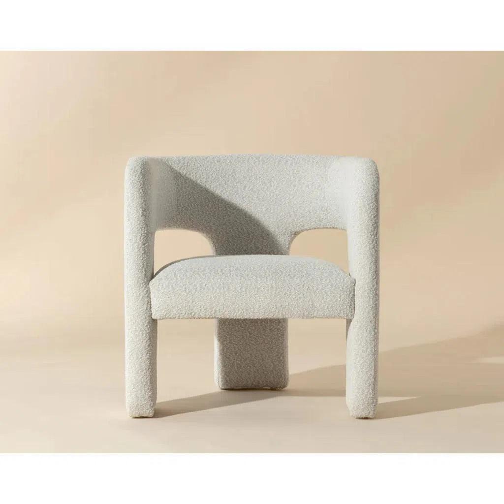 Isidore Fabric Lounge Chair - LOOMLAN - Accent Chairs