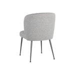 Ivana Fabric Armless Dining Chair - LOOMLAN - Dining Chairs