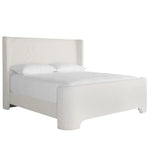 Ives Velvet Performance Fabric Bed Frame - LOOMLAN - Beds